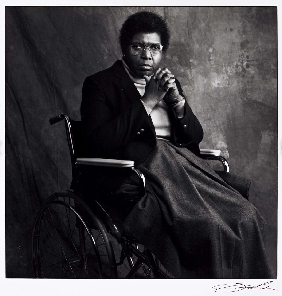 BRIAN LANKER (1947-2011) Barbara Jordan, from the series I Dream A World: Black Women Who Changed America.